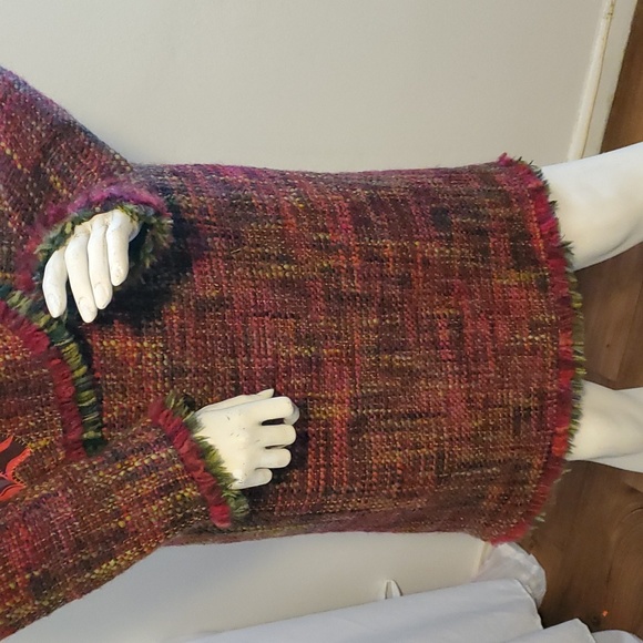 EUC Vintage early 90s "Jon" by Teri Jon Embellished Wool Blend Suit - Picture 2 of 8